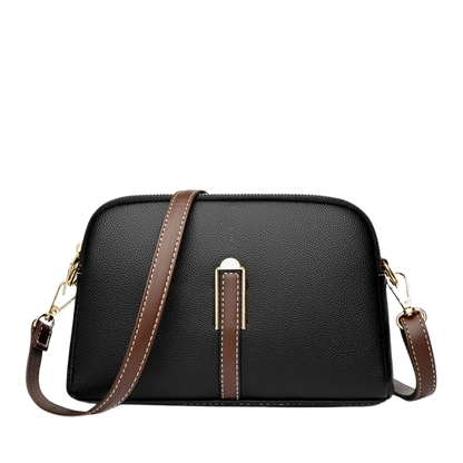 MINI BOLSA TRANSVERSAL EM COURO