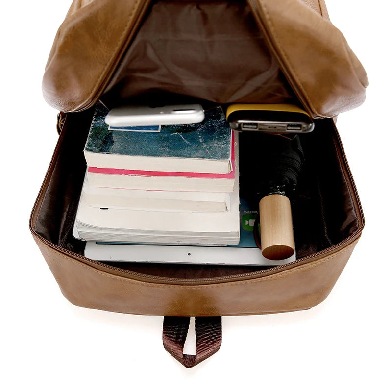 MOCHILA CONCIARO COURO ITALIANO