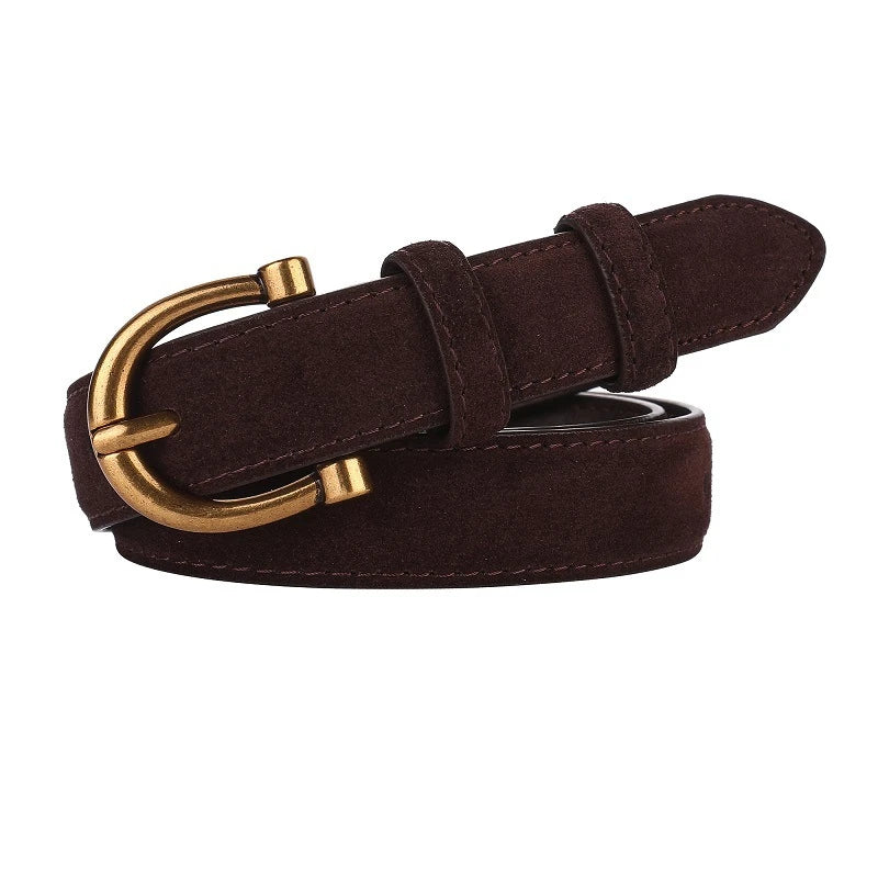 CINTO CASUAL FEMININO EM COURO LEGITIMO