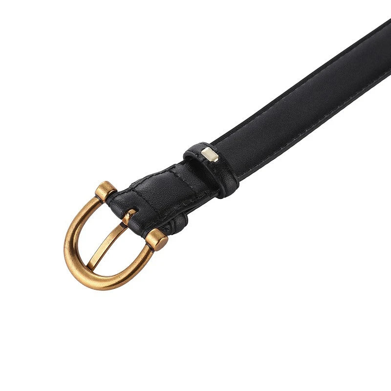 CINTO CASUAL FEMININO EM COURO LEGITIMO