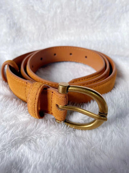 CINTO CASUAL FEMININO EM COURO LEGITIMO
