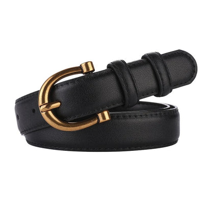 CINTO CASUAL FEMININO EM COURO LEGITIMO