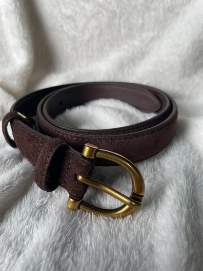 CINTO CASUAL FEMININO EM COURO LEGITIMO