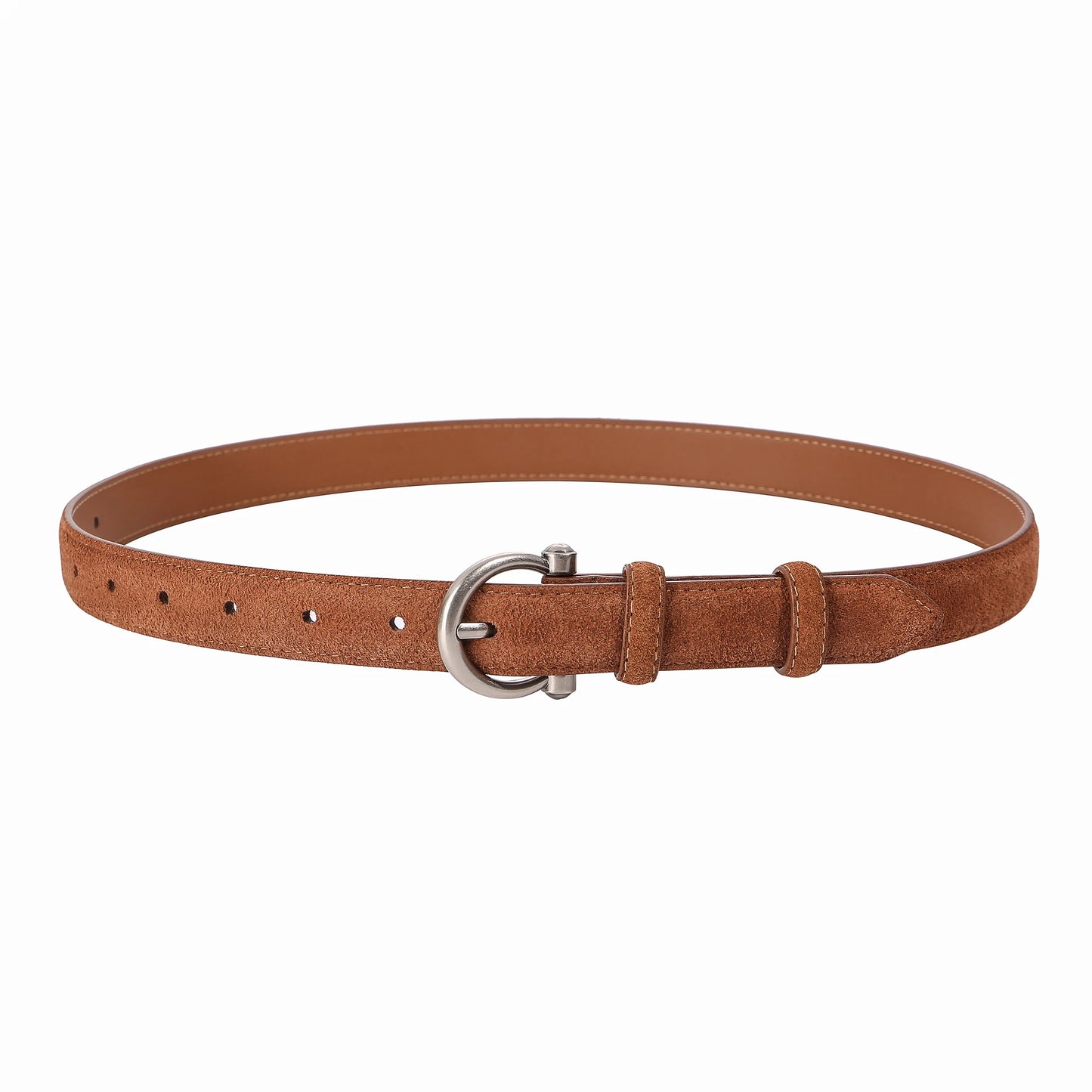 CINTO CASUAL FEMININO EM COURO LEGITIMO