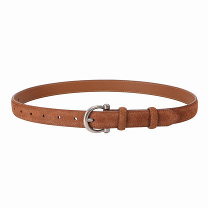 CINTO CASUAL FEMININO EM COURO LEGITIMO