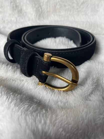 CINTO CASUAL FEMININO EM COURO LEGITIMO